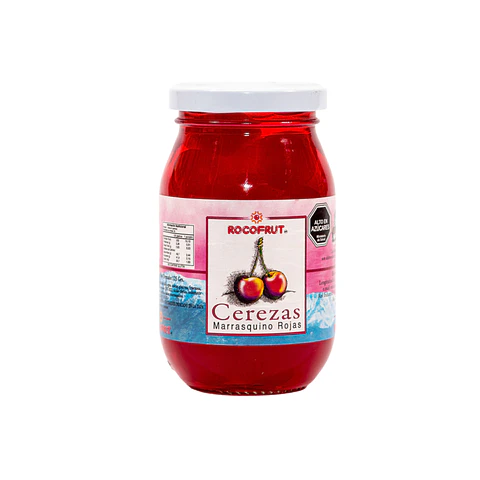 CEREZAS MARRASQUINO ROJAS 240G ROCOFRUT