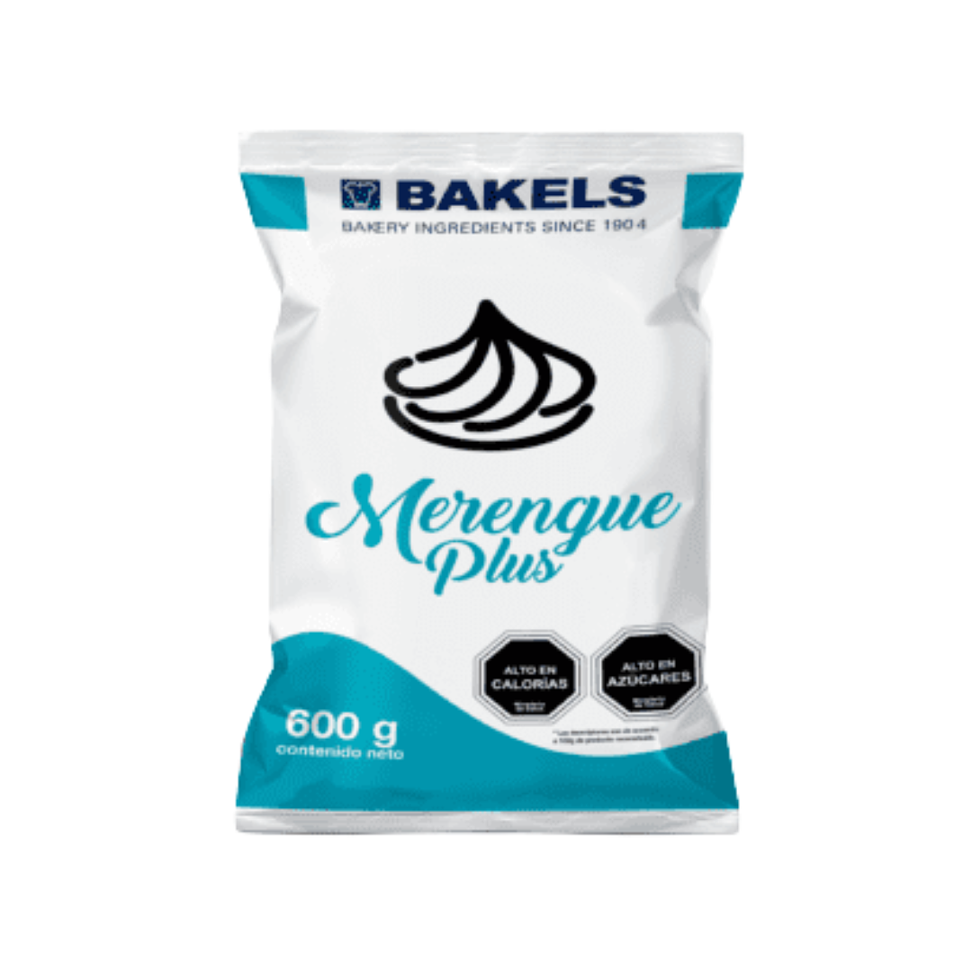 MERENGUE PLUS BAKELS 600 G.