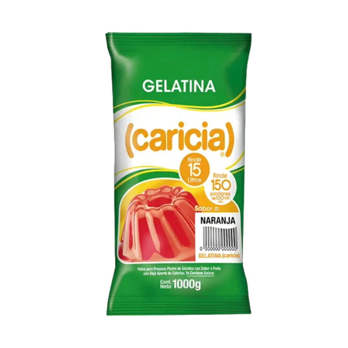 GELATINA CARICIA NARANJA 1 KG 1