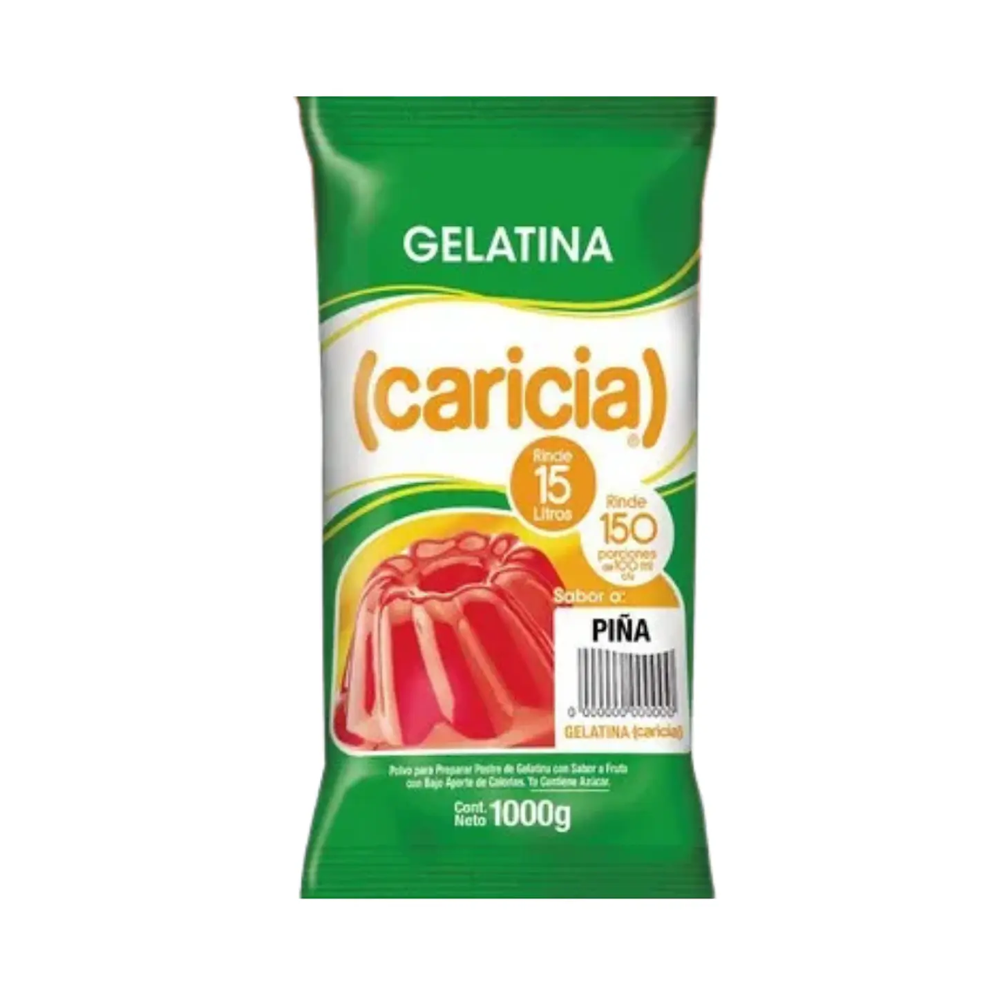 GELATINA CARICIA PIÑA 1 KG 1