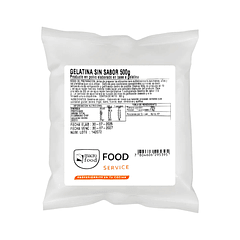 GELATINA SIN SABOR MACRO FOOD 500G 