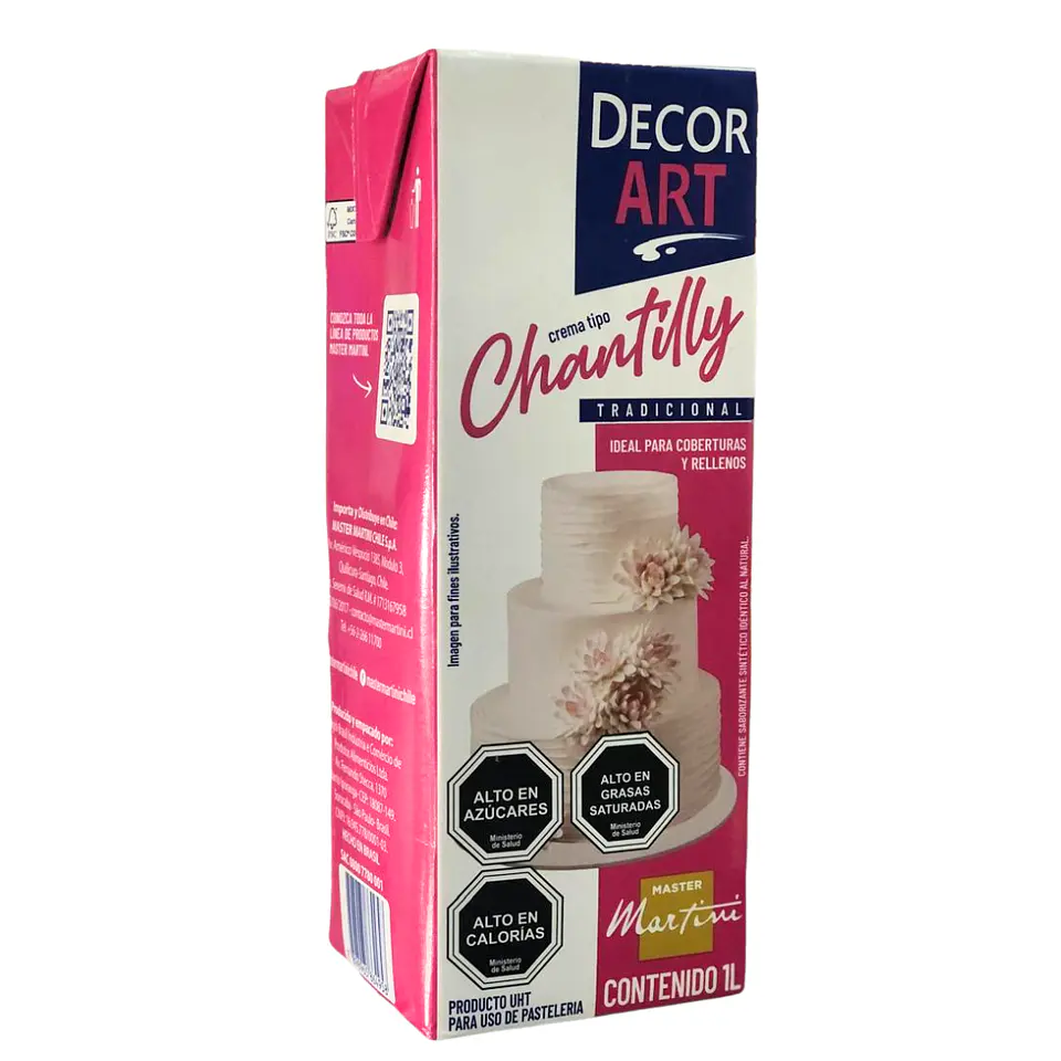 CREMA DECOR ART CHANTILLY 1L MASTER MARTINI 1