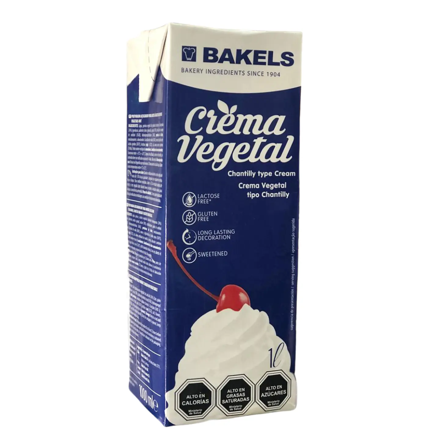 CREMA VEGETAL UHT BAKELS 1