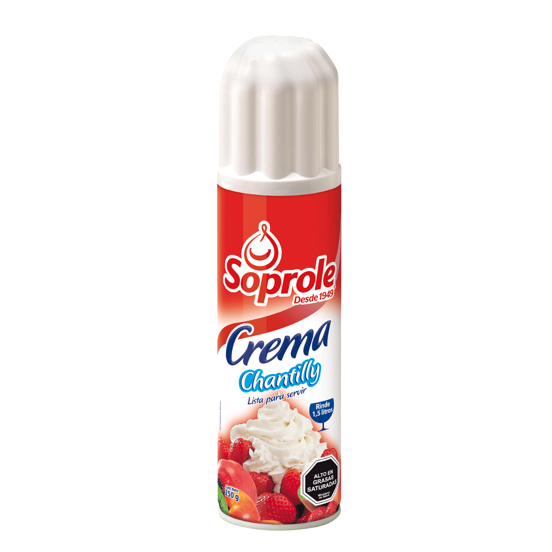 CREMA CHANTILLY LISTA PARA SERVIR 250G 1