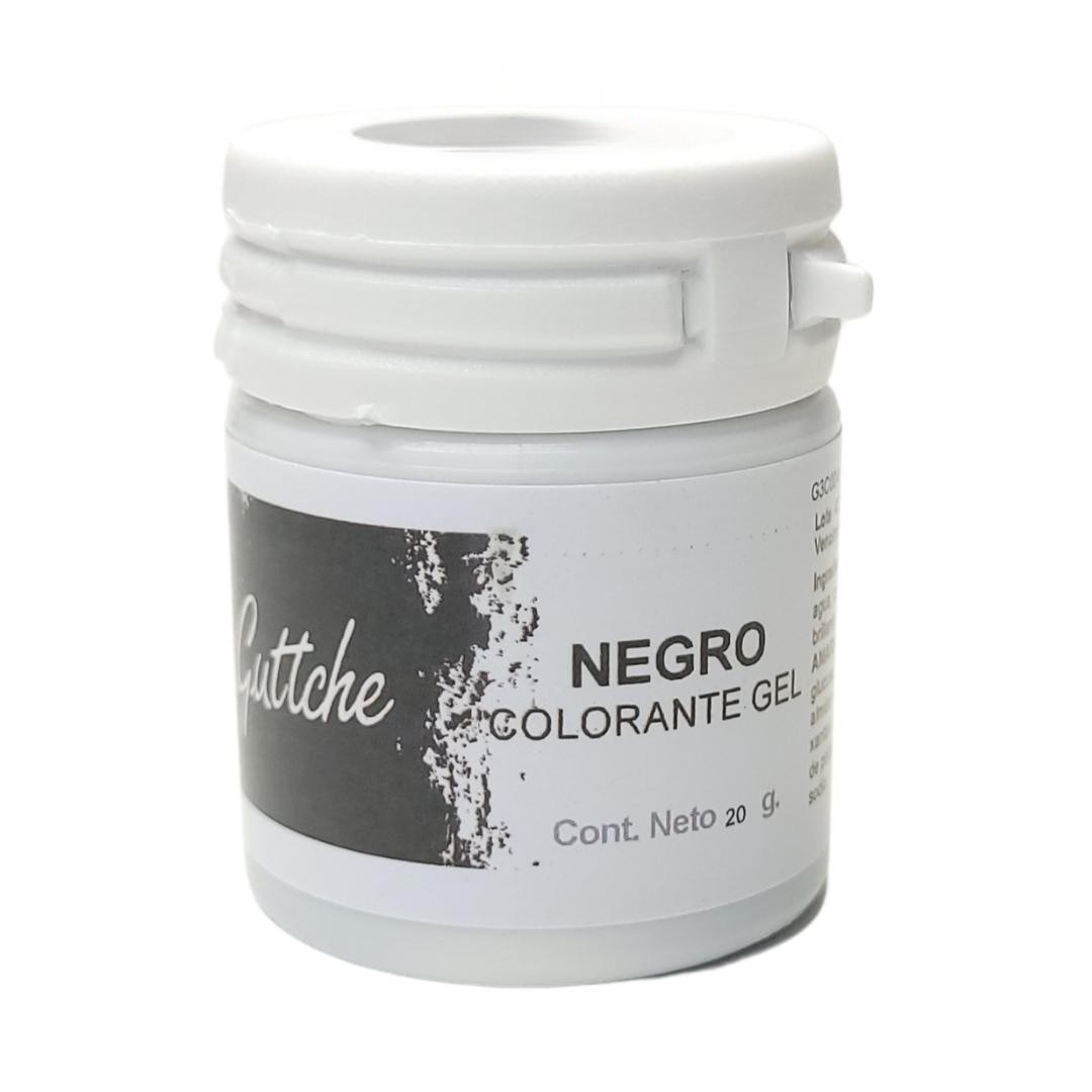 Colorante Gel Negro Guttche 20 gr. .