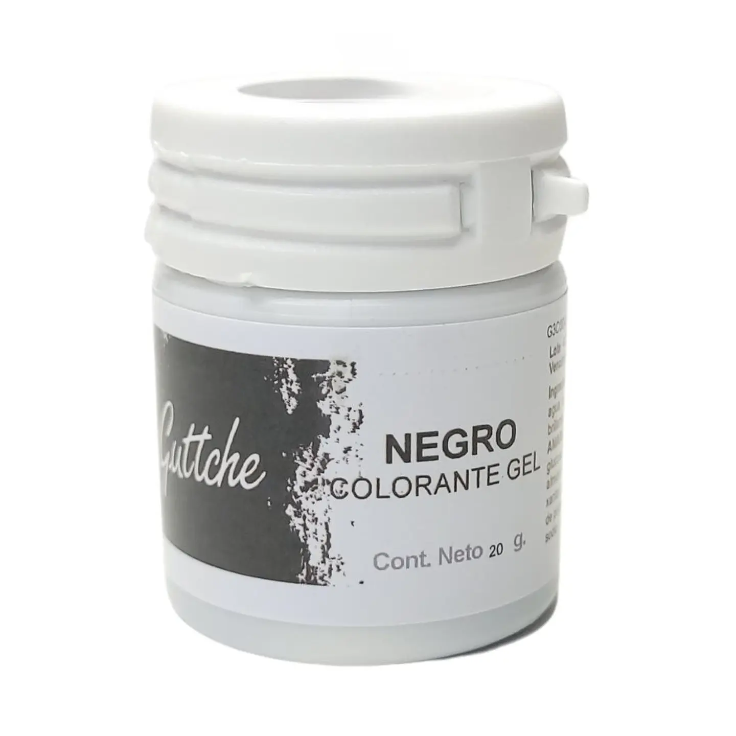 COLORANTE GEL NEGRO 20GR 1