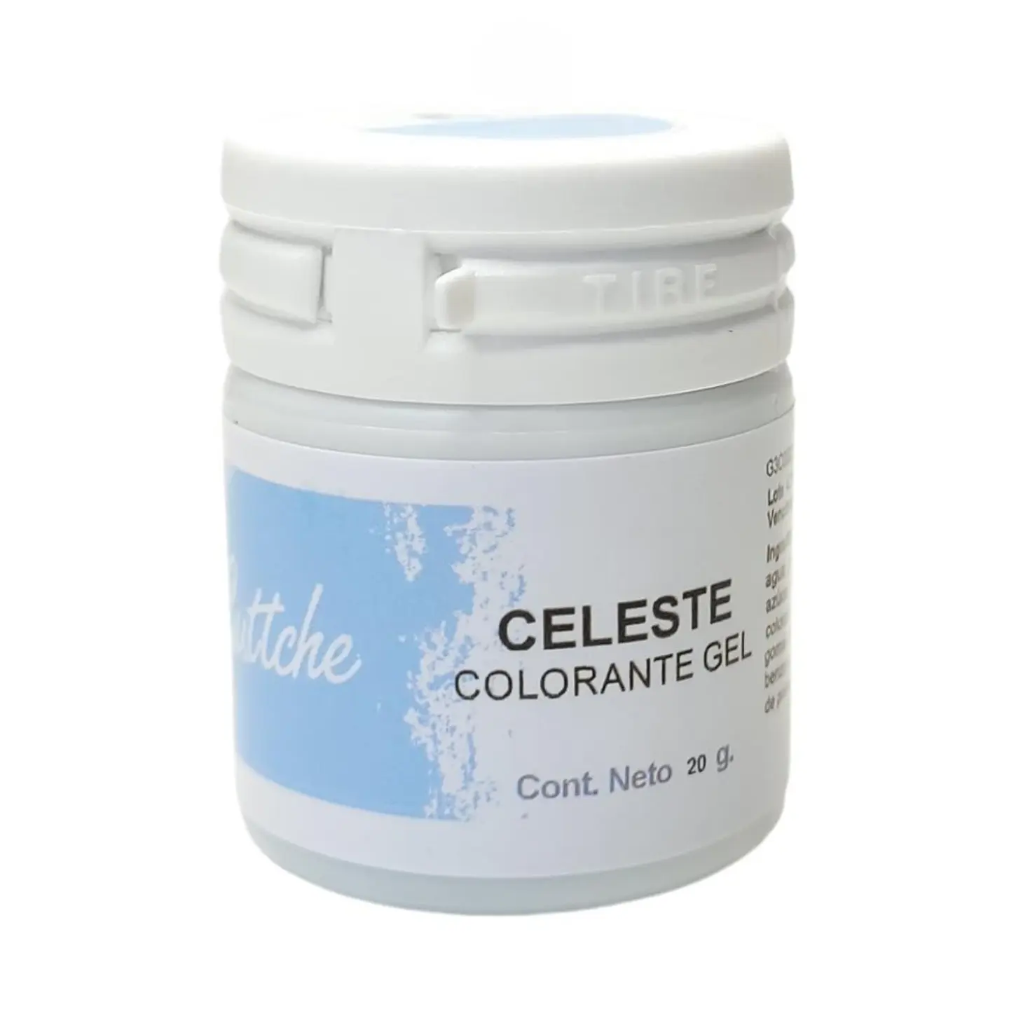 COLORANTE GEL CELESTE 20GR 1