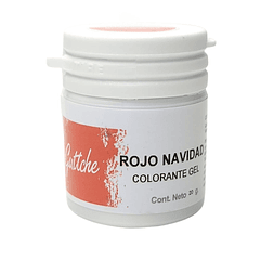 COLORANTE GEL ROJO NAVIDAD 20GR