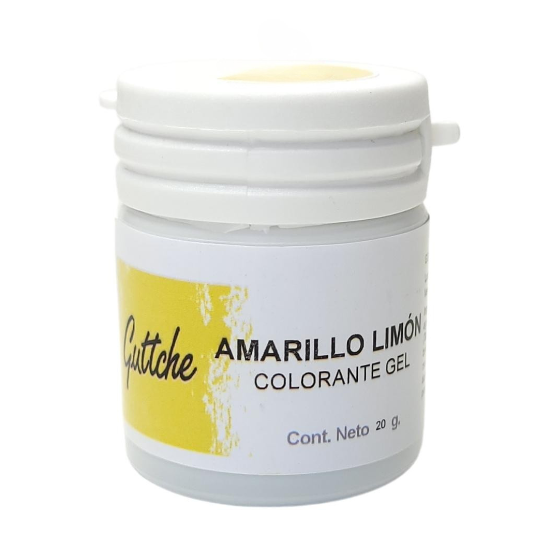 COLORANTE GEL AMARILLO LIMON 20GR