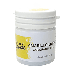 COLORANTE GEL AMARILLO LIMON 20GR