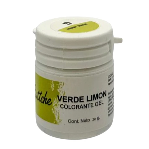 COLORANTE GEL VERDE LIMON 20G - GUTTCHE