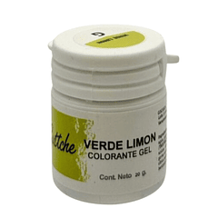 COLORANTE GEL VERDE LIMON 20G - GUTTCHE 