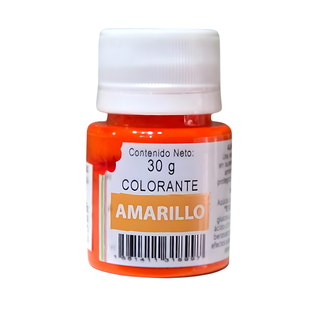 COLORANTE GEL AMARILLO 30G KREATORTAS 1