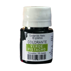 COLORANTE GEL VERDE PISTACHO 30G KREATORTAS