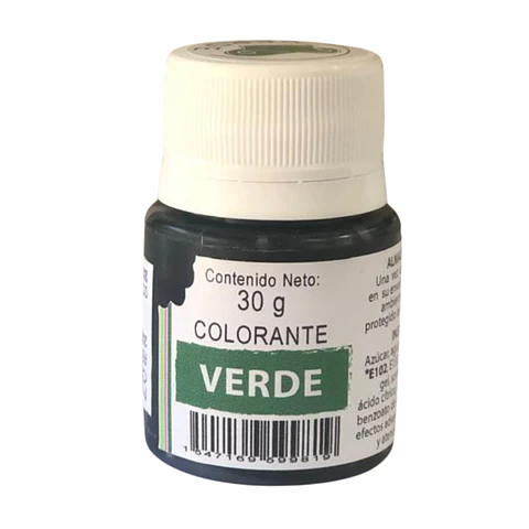 COLORANTE GEL VERDE 30G KREATORTAS