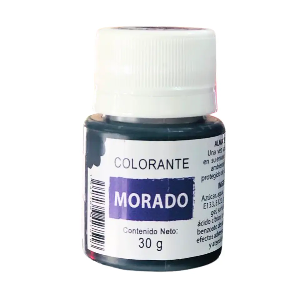 COLORANTE GEL MORADO 30G KREATORTAS 1