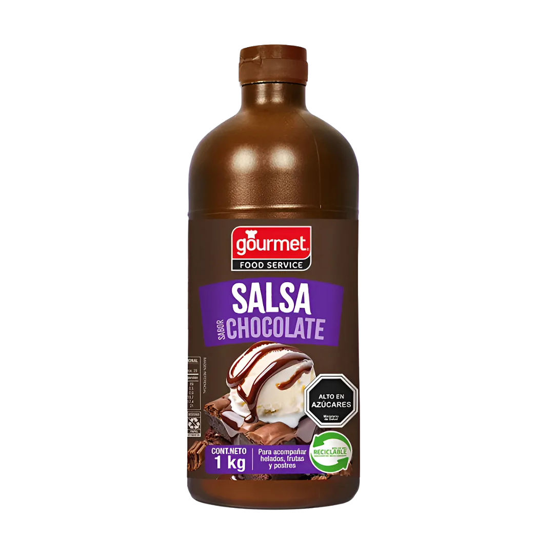 SALSA DE CHOCOLATE 1LT GOURMET 