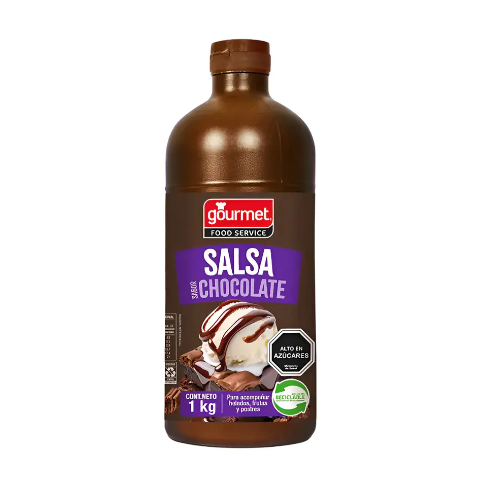 SALSA DE CHOCOLATE 1LT GOURMET 1