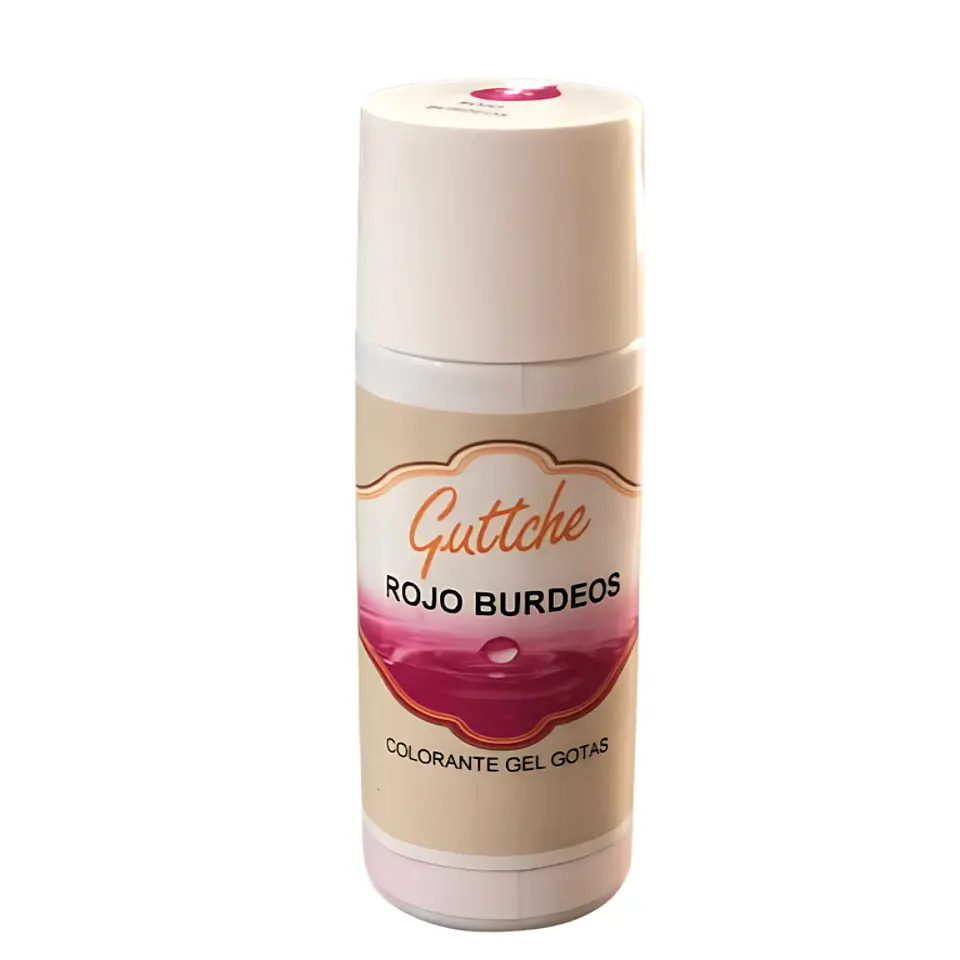 COLORANTE GEL GOTA ROJO BURDEOS 20G 1