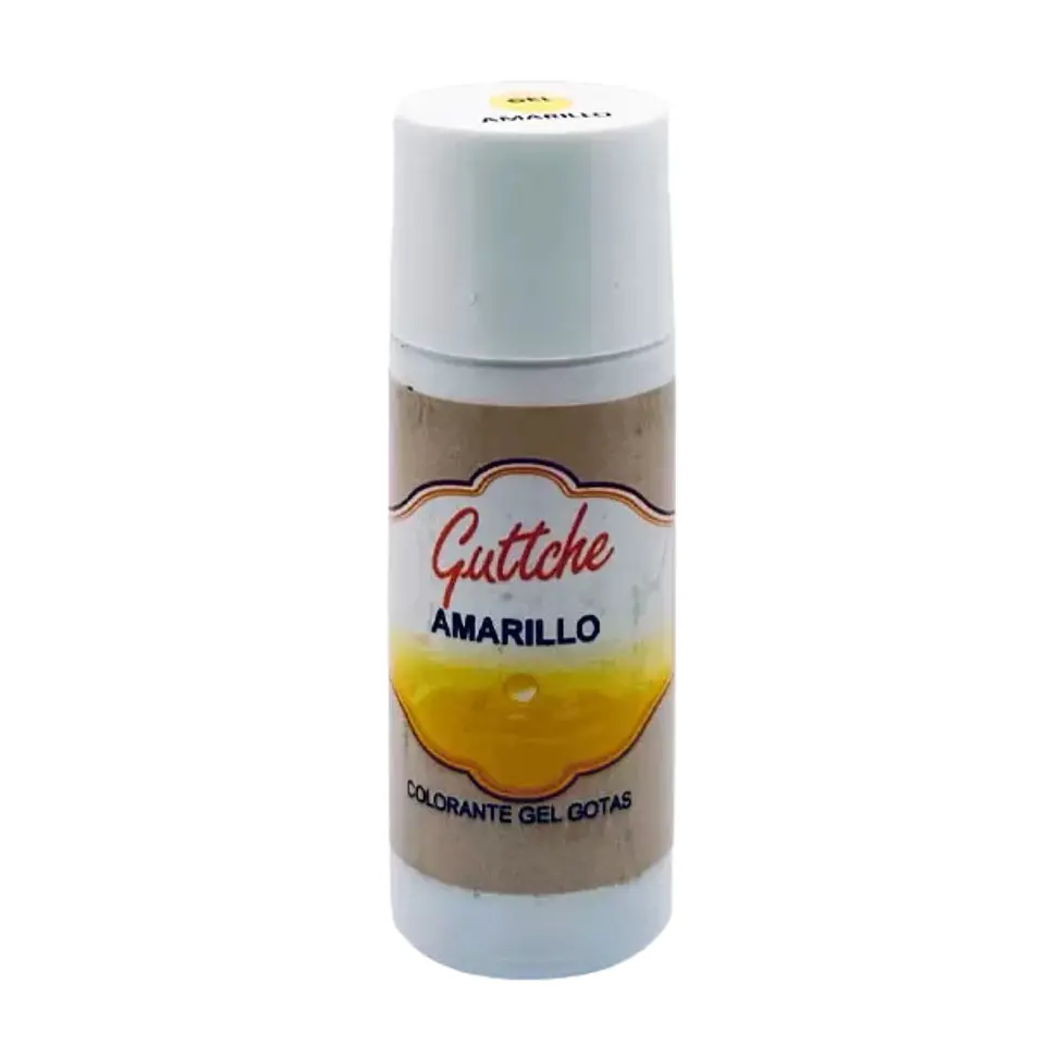 COLORANTE GEL GOTAS AMARILLO 20GR 1