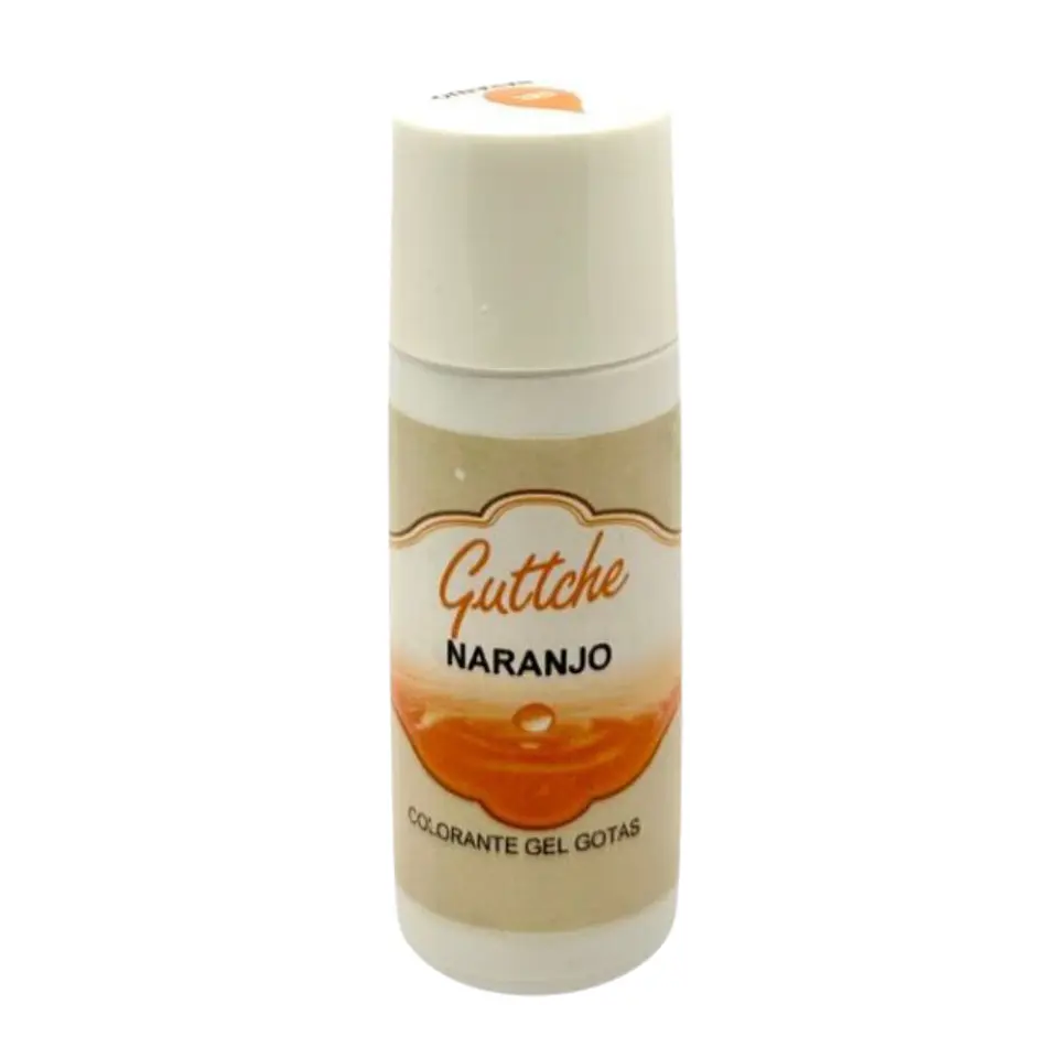 COLORANTE GEL GOTAS NARANJO 20GR 1