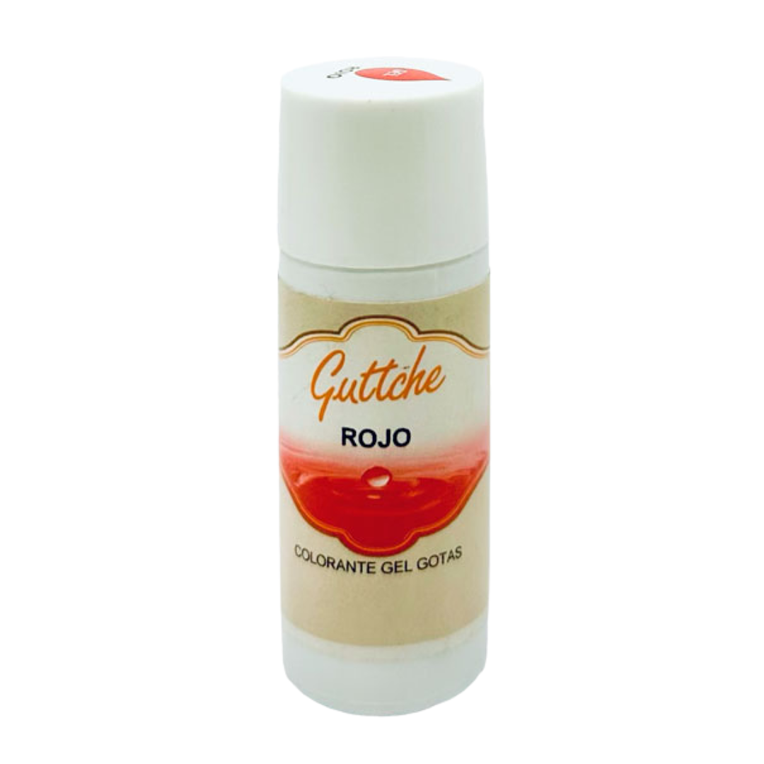 COLORANTE GEL GOTAS ROJO 20GR