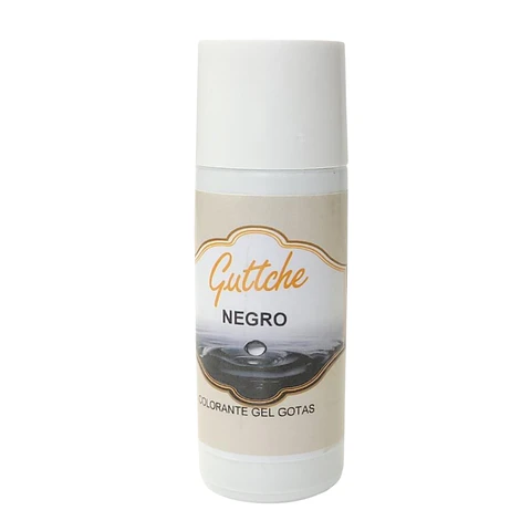 COLORANTE GEL GOTAS NEGRO 20GR