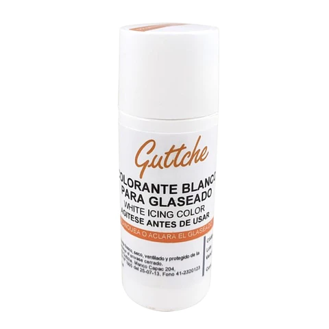 COLORANTE GEL GOTAS BLANCO GLASEADO 20GR