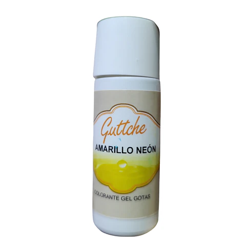 COLORANTE GOTA AMARILLO NEÓN GUTCCHE 20G