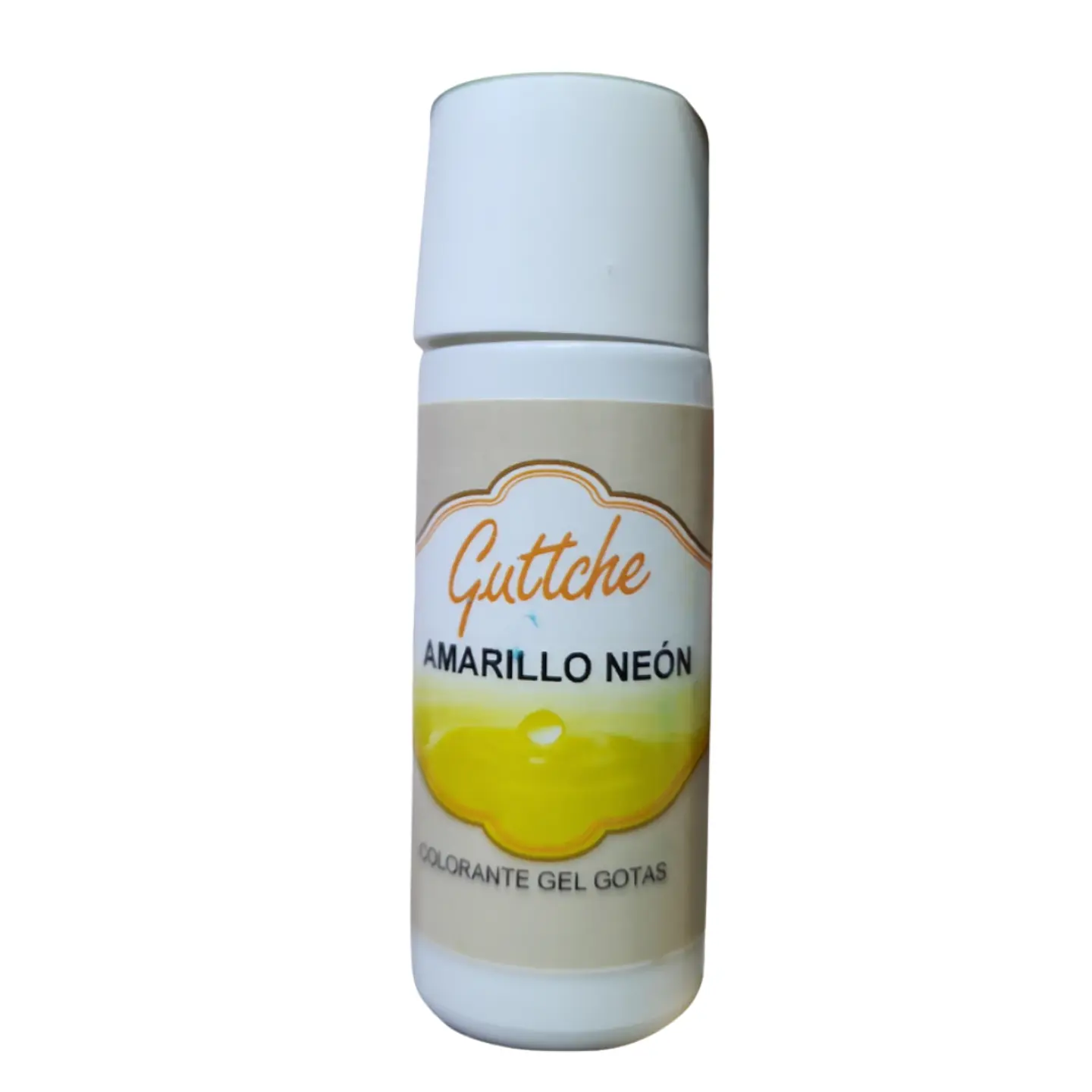 COLORANTE GOTA AMARILLO NEÓN GUTCCHE 20G 1