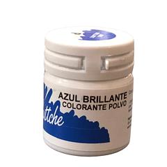 COLORANTE POLVO AZUL BRILLANTE 15G.  GUTTCHE