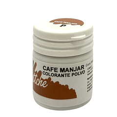 COLORANTE CAFE MANJAR POLVO 15GR GUTTCHE 