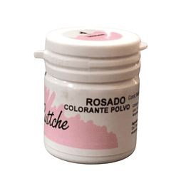 COLORANTE POLVO ROSADO 15G.  GUTTCHE