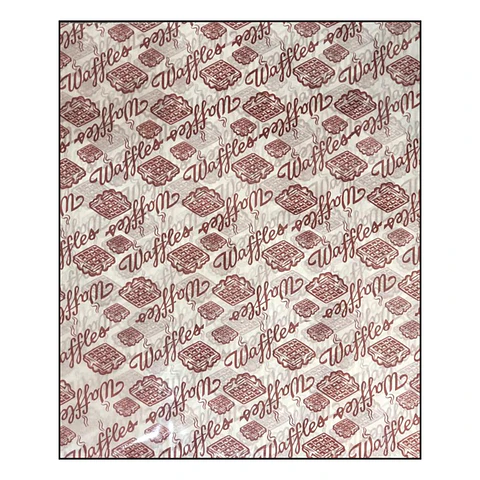 PAPEL ANTIGRASA 100UN DISEÑO WAFFLES