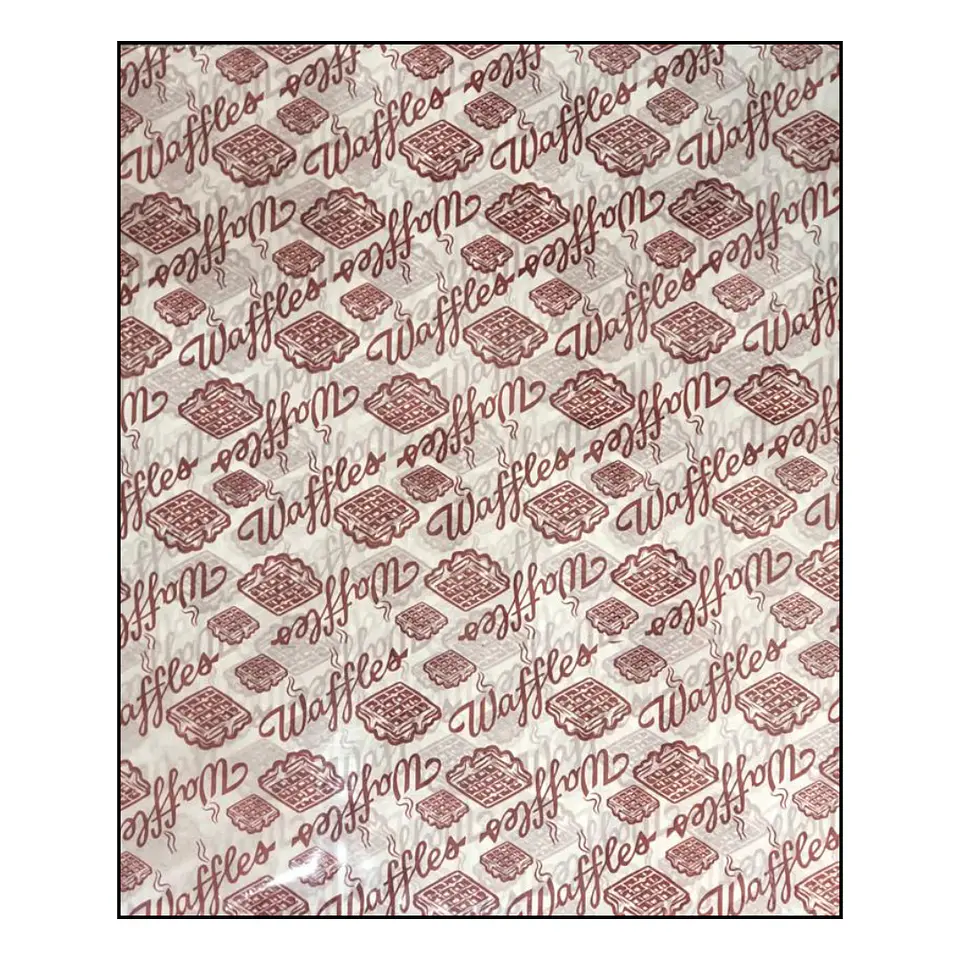 PAPEL ANTIGRASA 100UN DISEÑO WAFFLES 1