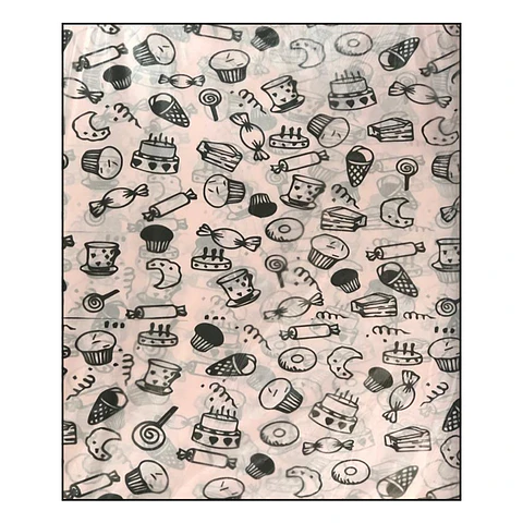 PAPEL ANTIGRASA 100UN DISEÑO MIX REPOSTERO ROSADO
