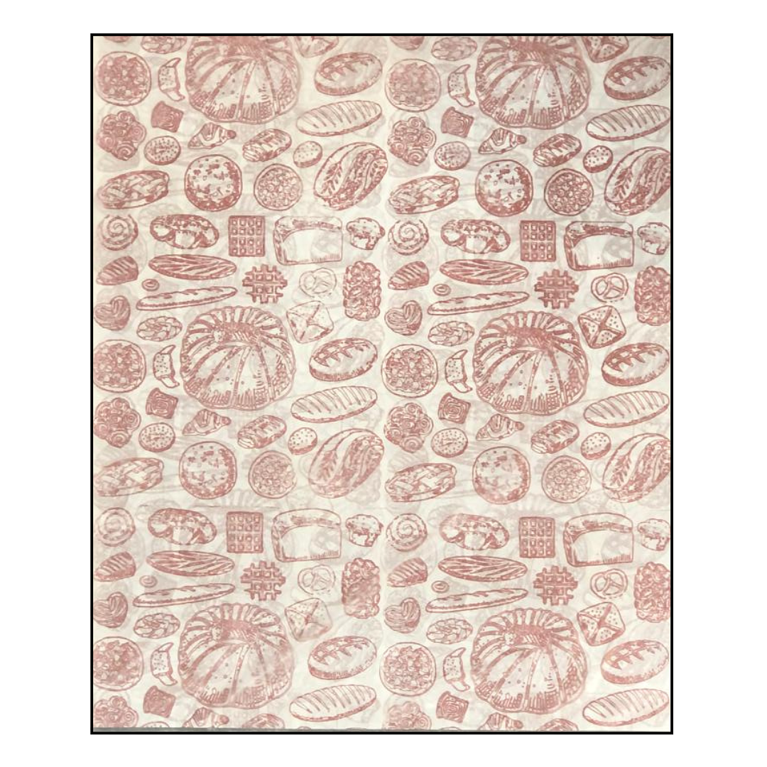 PAPEL ANTIGRASA 100UN DISEÑO PAN ARTESANAL