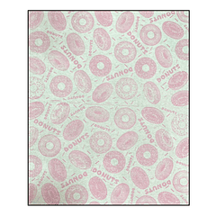 PAPEL ANTIGRASA 100UN DISEÑO DONUTS ROSADO