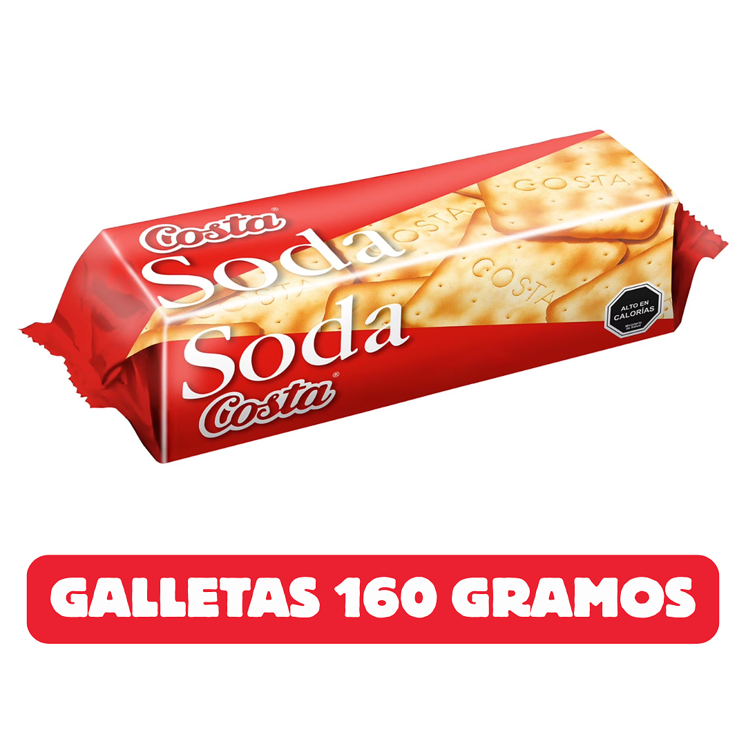 GALLETA SODA COSTA 160G 2