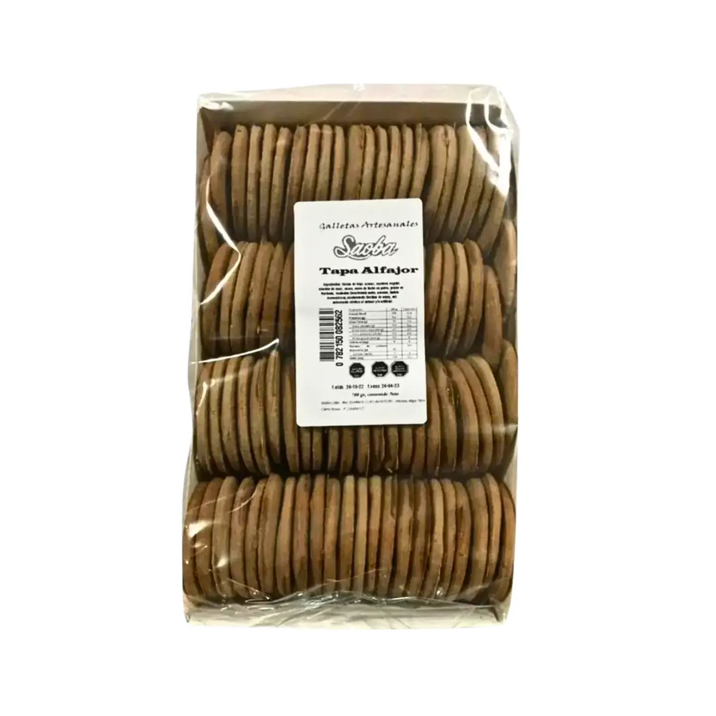 SAOBA GALLETA ALFAJOR 700G 1