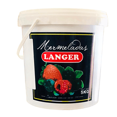 BALDE MERMELADA PREMIUM FRAMBUESA LANGER 5KG