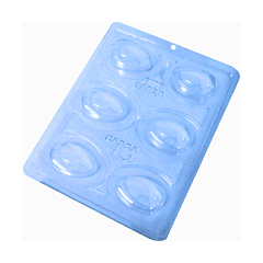 BOMBOM HUEVO LISO- FORMA 3 PARTES