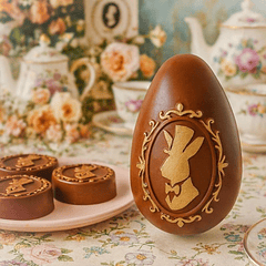 HUEVO CONEJO CLASICO - FORMA 3 PARTES