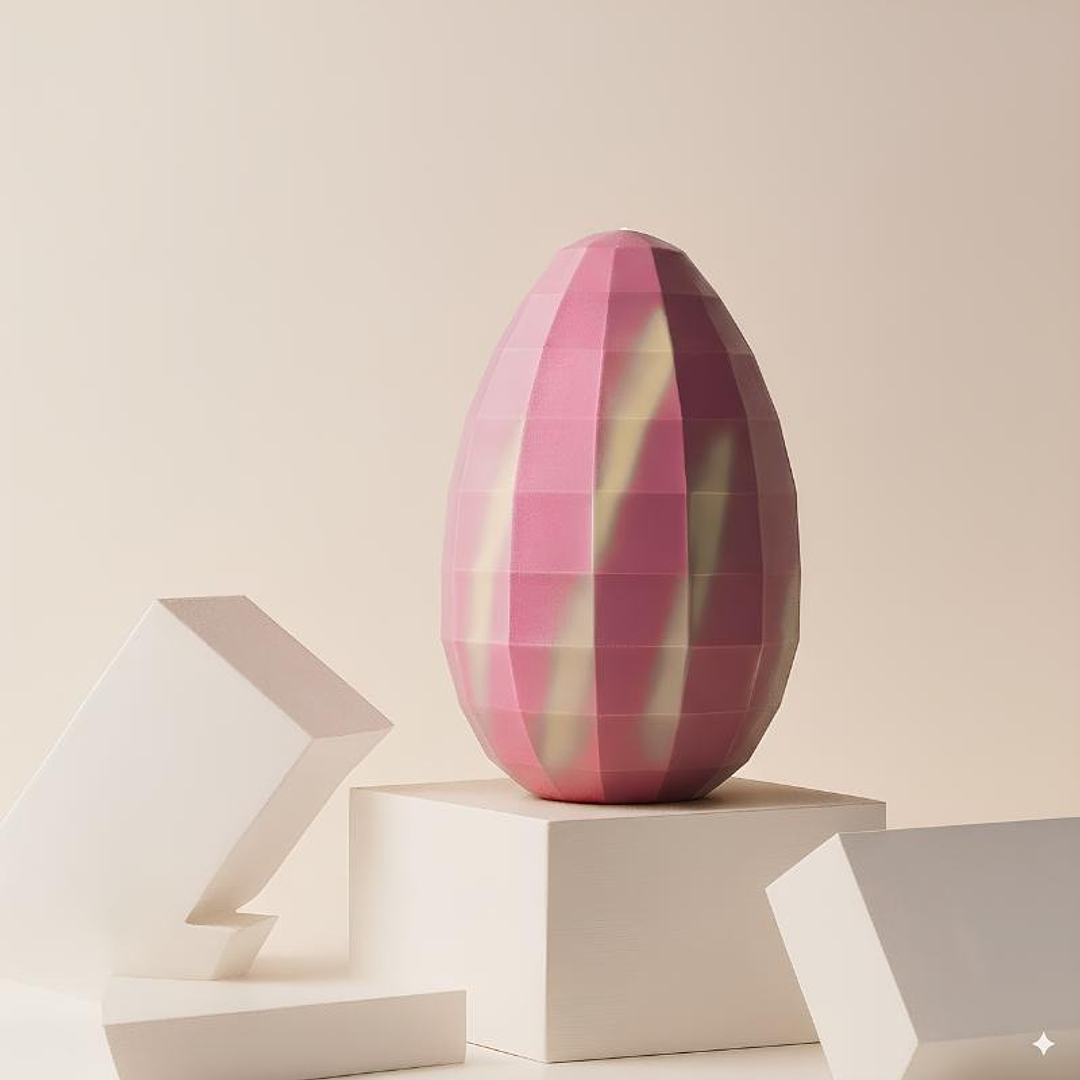 HUEVO MOSAICO - FORMA 3 PARTES 2