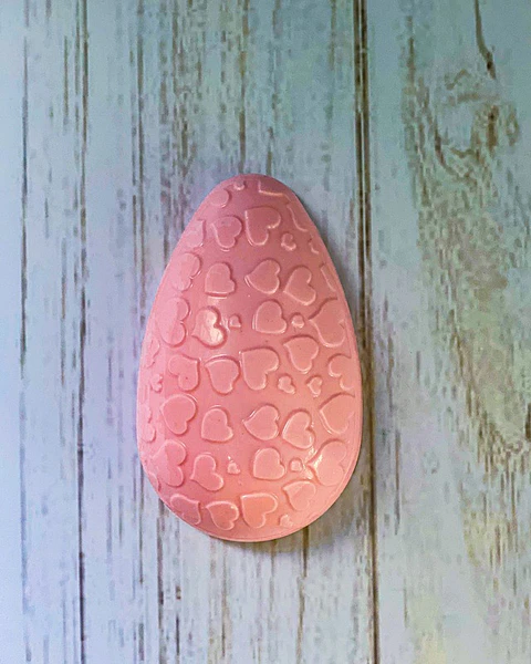 HUEVO TEXTURA CORAZÓN 350G - FORMA 3 PARTES