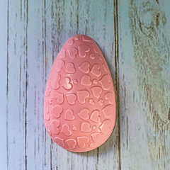 HUEVO TEXTURA CORAZÓN 350G - FORMA 3 PARTES