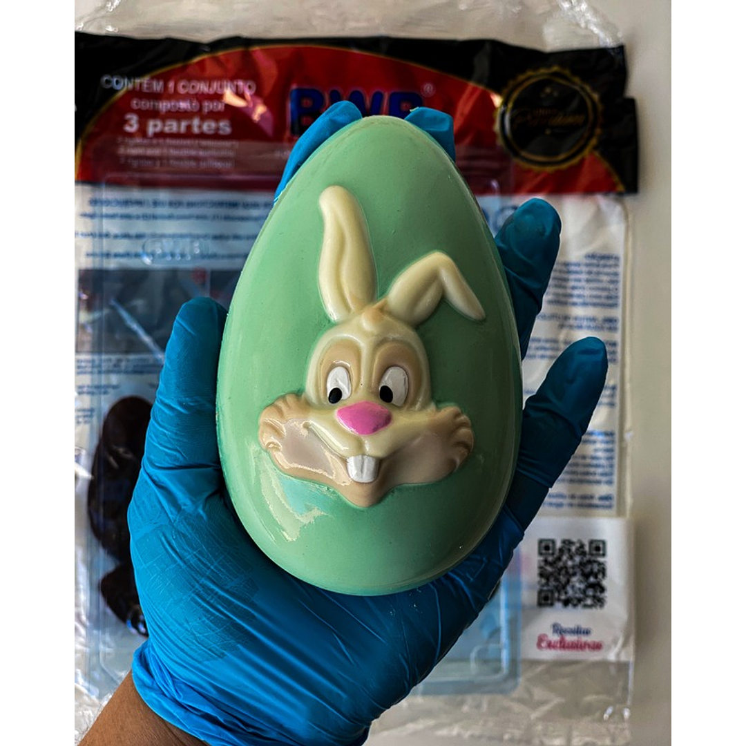 HUEVO CARA CONEJO 300G - FORMA 3 PARTES 5