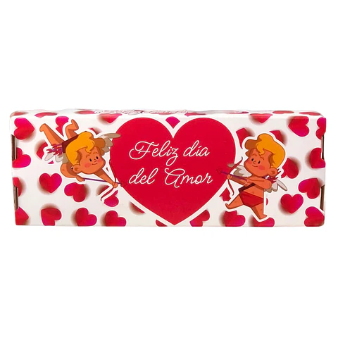 CAJA 3 ALFAJORES FELIZ DIA DEL AMOR CUPIDOS