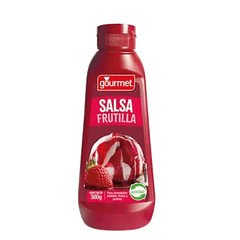 SALSA FRUTILLA 300GR GOURMET 
