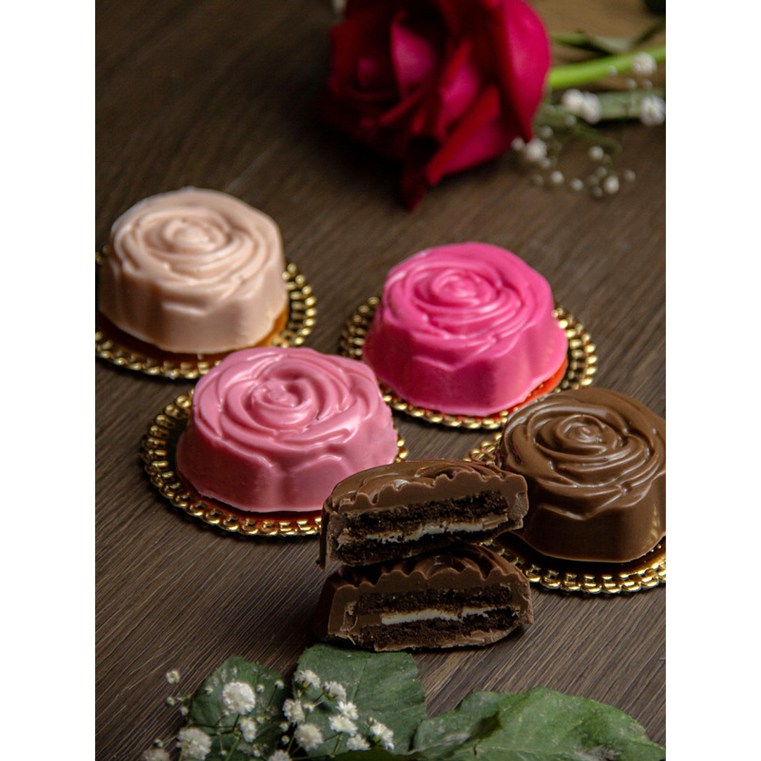 ROSA ALFAJOR - FORMA SIMPLE 1